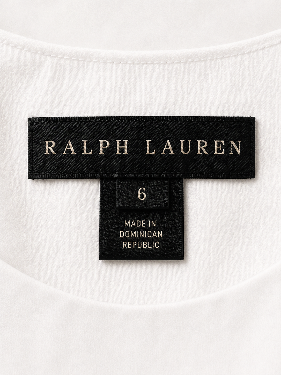 Ralph Lauren White Fit & Flare Dress