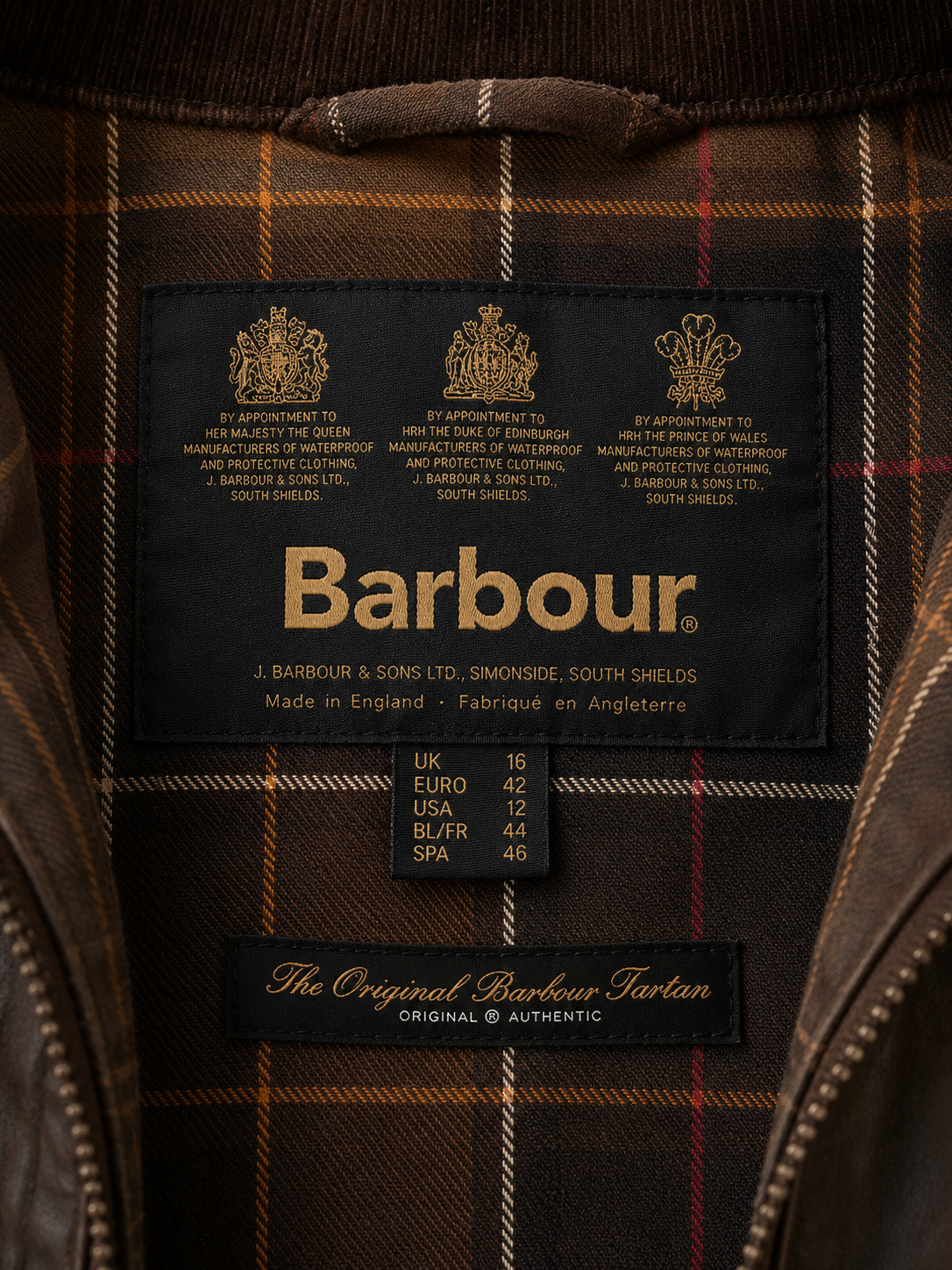 Barbour Wax Jacket (Women’s) Size 16
