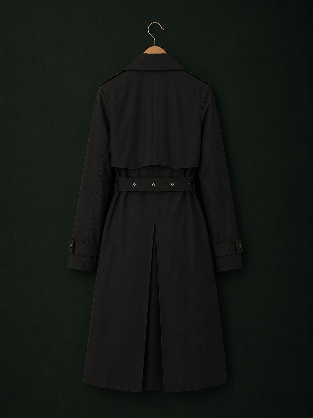 Barbour Waterproof Black Trench Coat