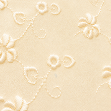 Vintage Handmade Cream Broderie Anglaise Shift Dress with Pearl Detail