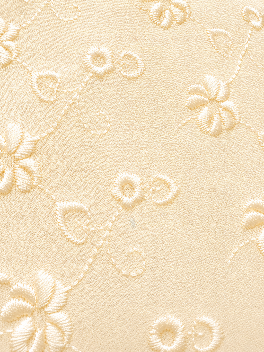 Vintage Handmade Cream Broderie Anglaise Shift Dress with Pearl Detail